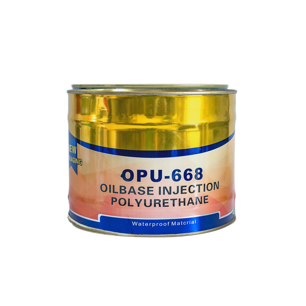 Oil-based polyurethane grout for water leakage repair