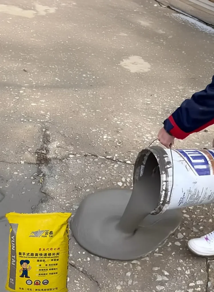 High Strength Cement Repair Mortar for Concrete Crack Patching, Fast Setting Waterproofing Material