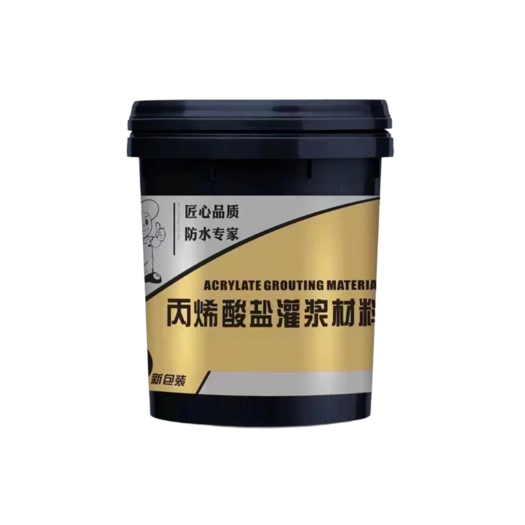 Acrylate grouting material for waterproofing